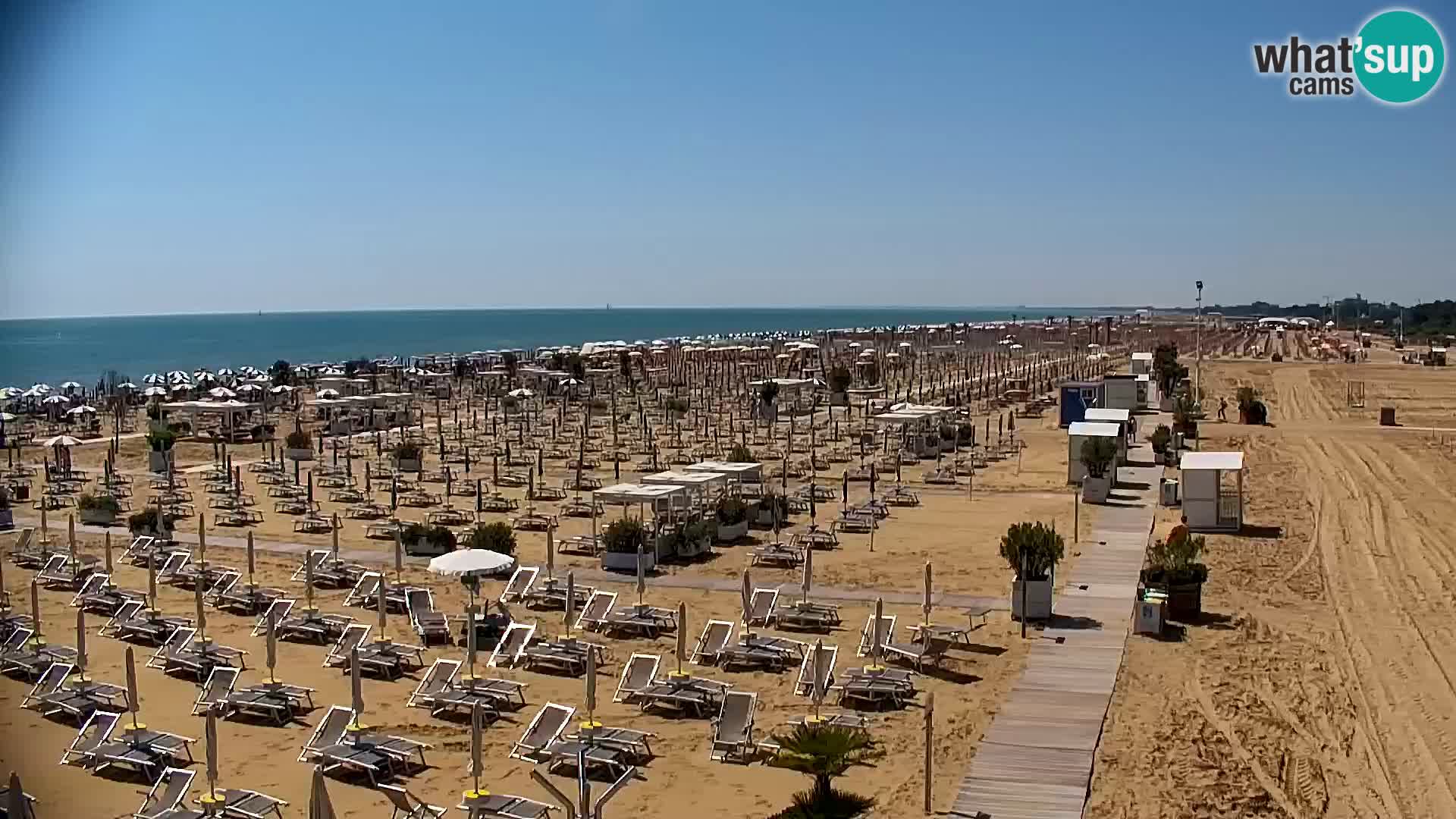 Kamera v živo plaža Bibione