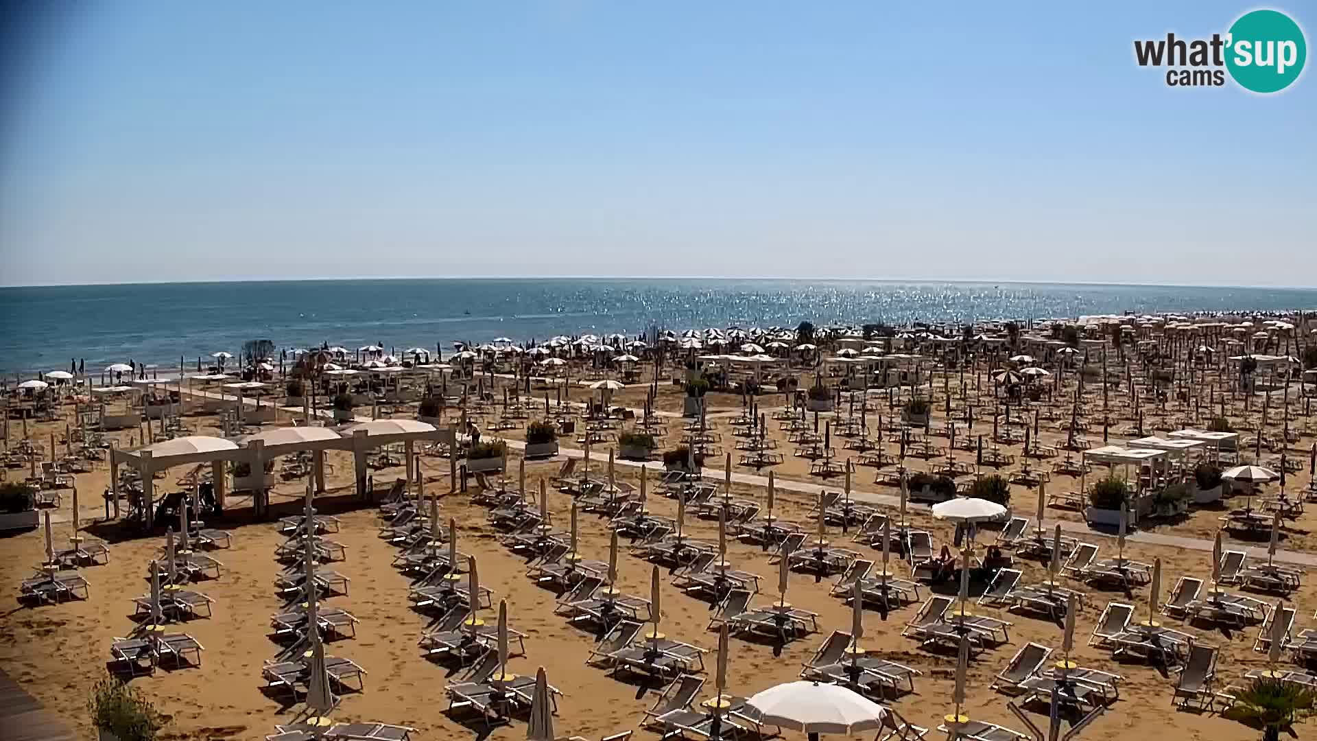 Kamera v živo plaža Bibione