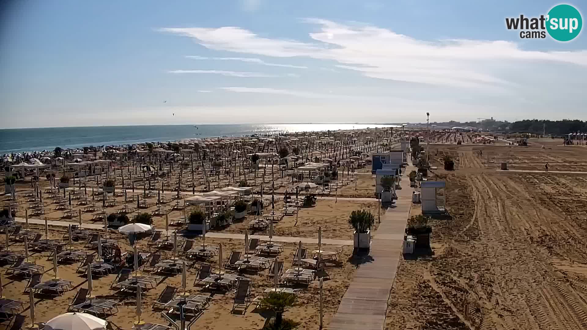 Plaža Bibione web kamera | Italija
