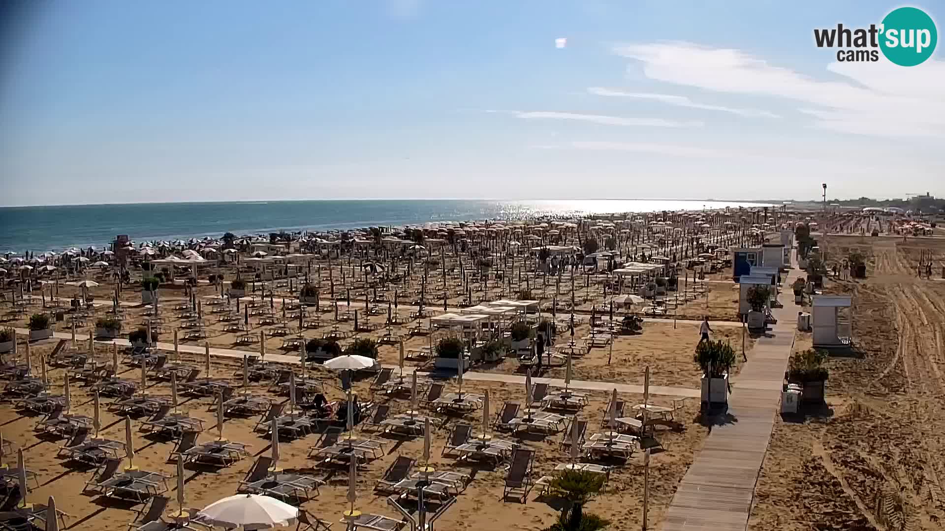 Plaža Bibione web kamera | Italija