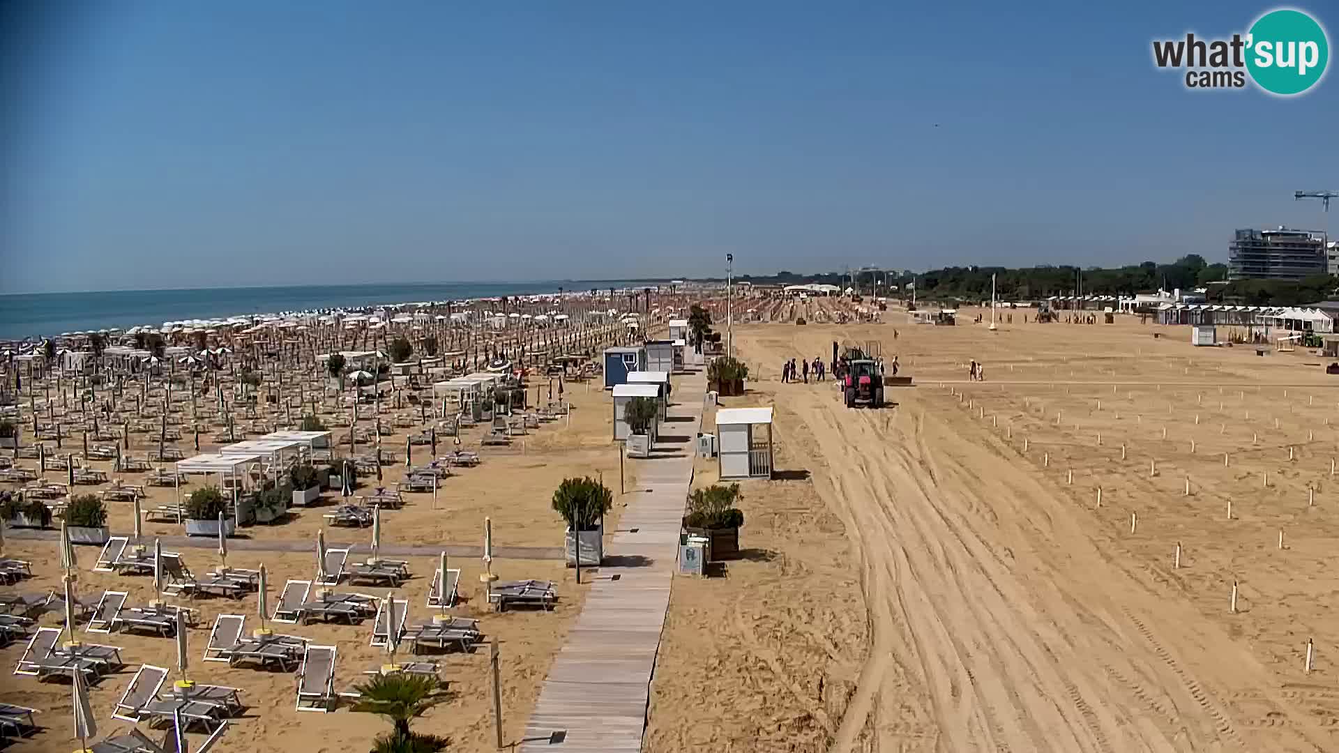 Plaža Bibione web kamera | Italija