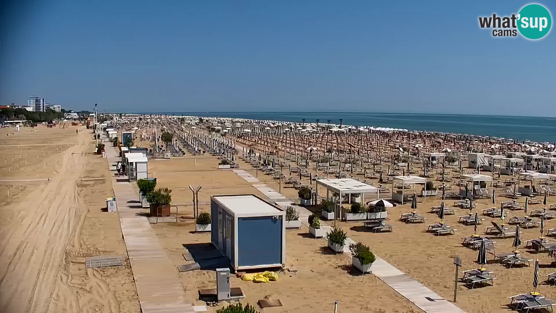 Kamera v živo plaža Bibione