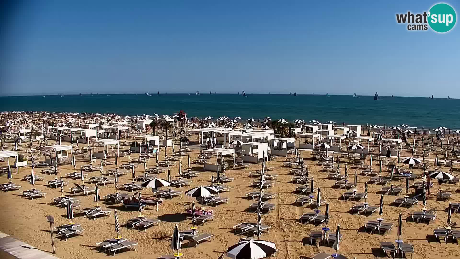 Playa Bibione Cámara en vivo | Italia