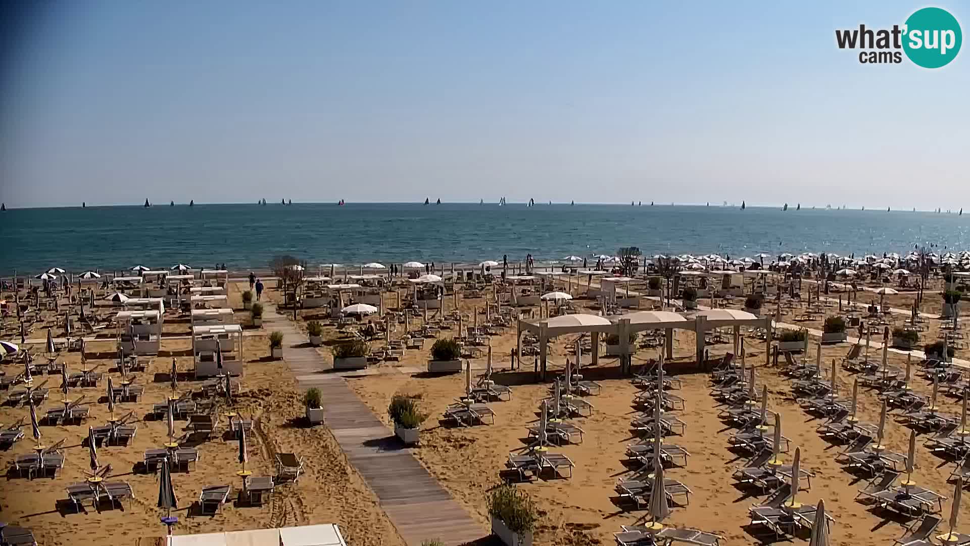 Playa Bibione Cámara en vivo | Italia