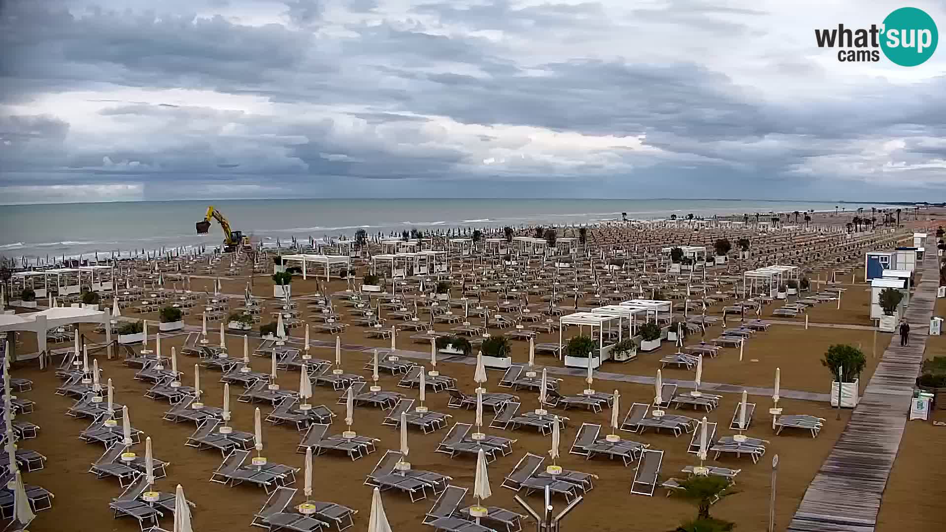 La plage de Bibione webcam en direct | Italien
