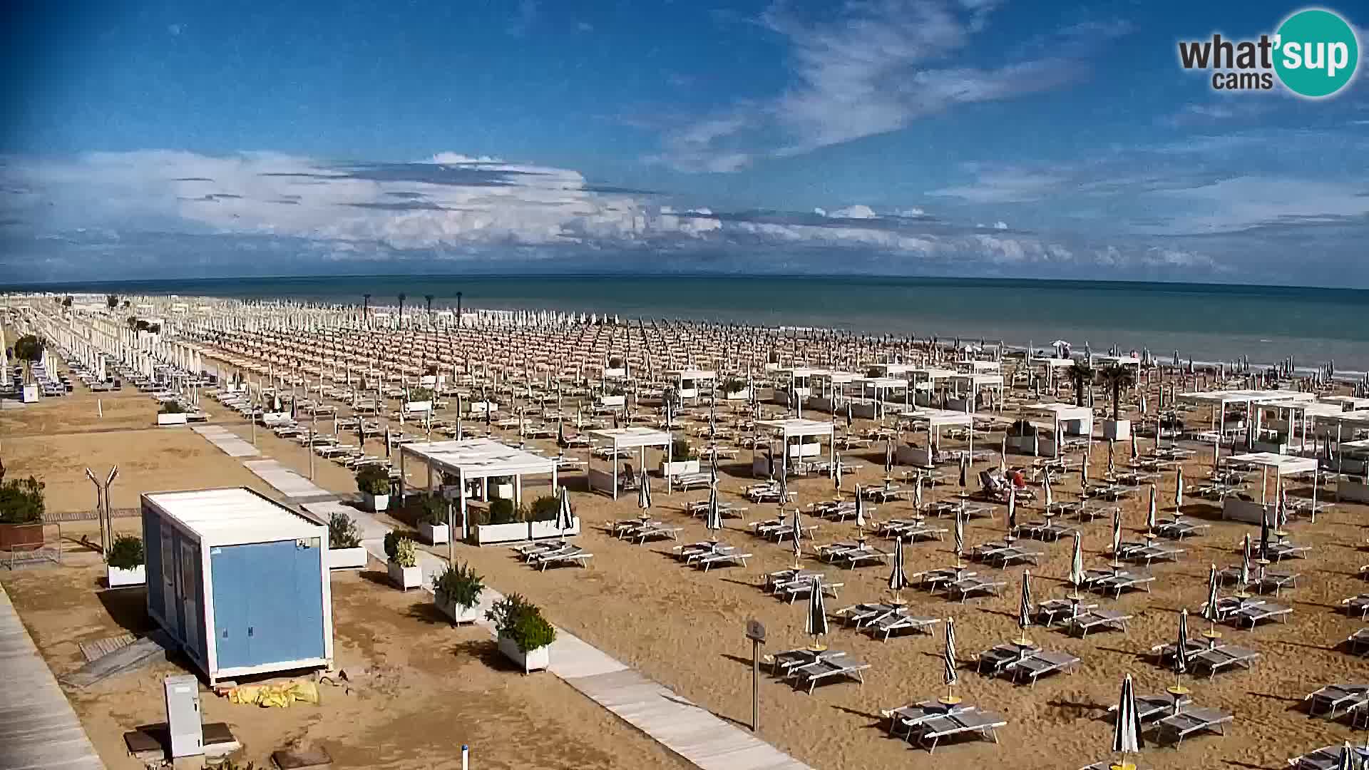 Kamera v živo plaža Bibione