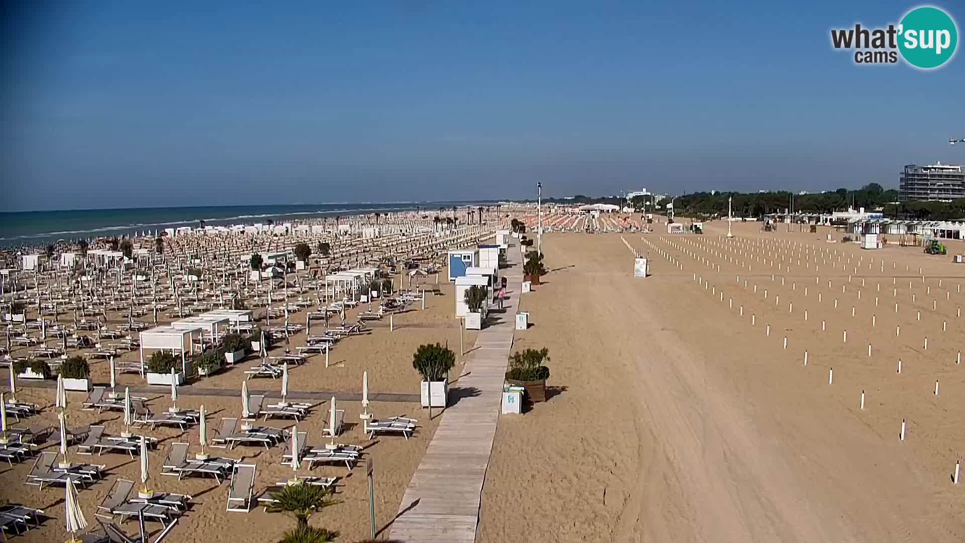 Kamera v živo plaža Bibione