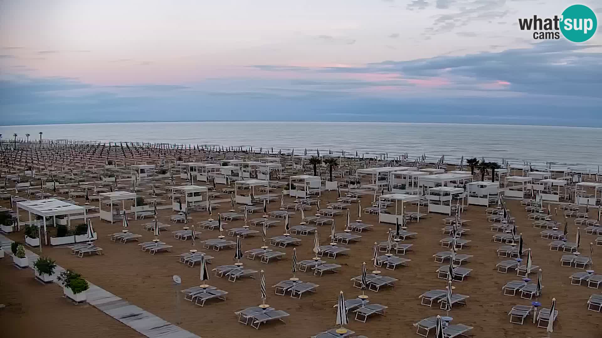 La plage de Bibione webcam en direct | Italien