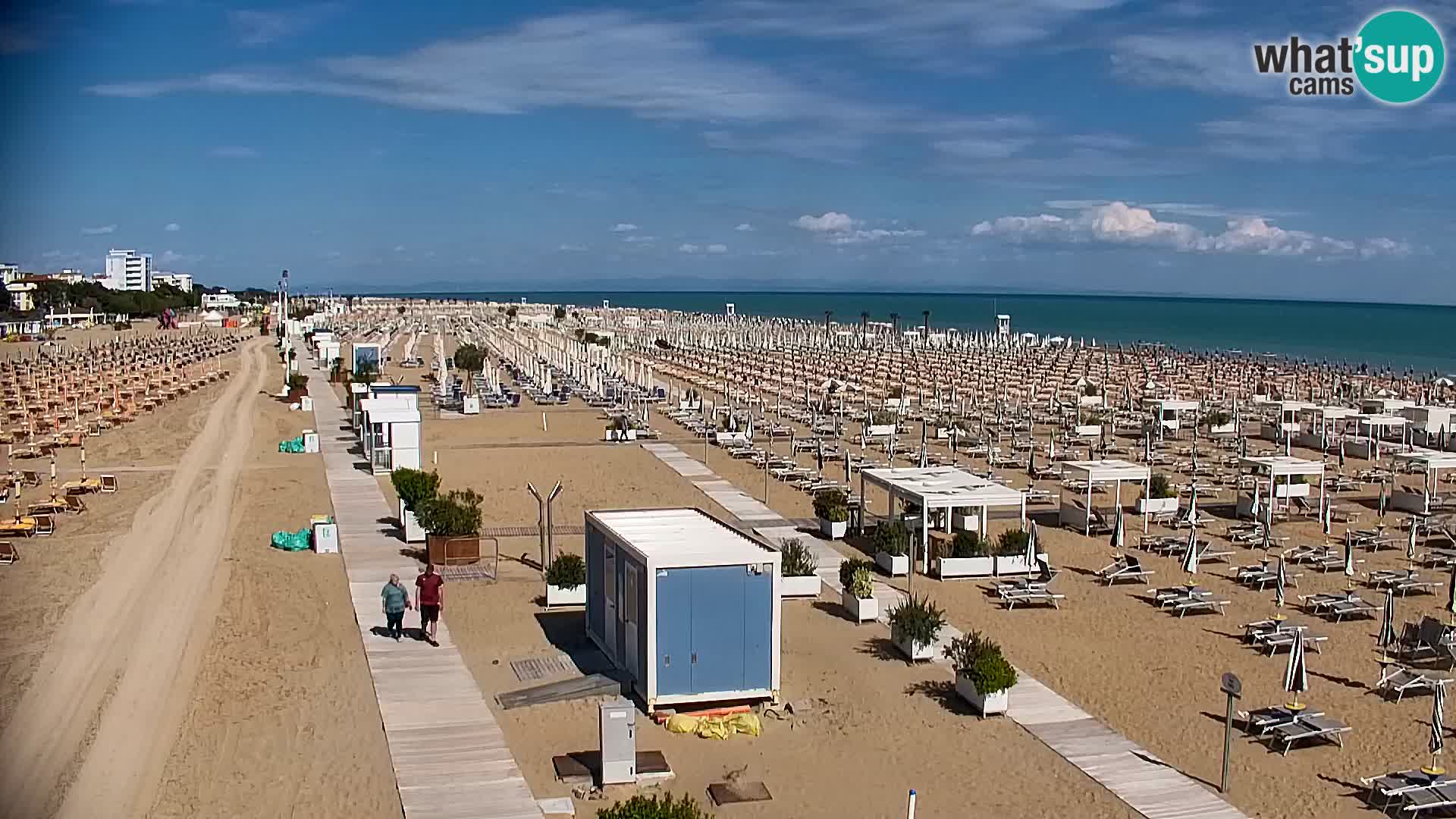 Plaža Bibione web kamera | Italija