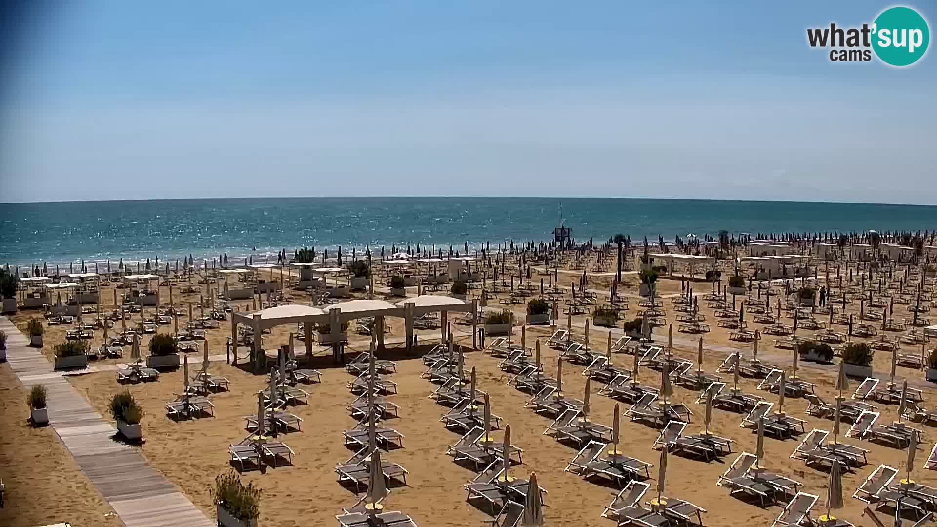 Kamera v živo plaža Bibione