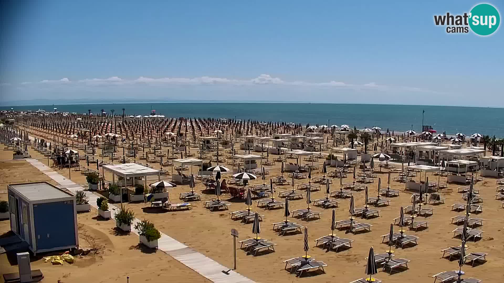 Kamera v živo plaža Bibione