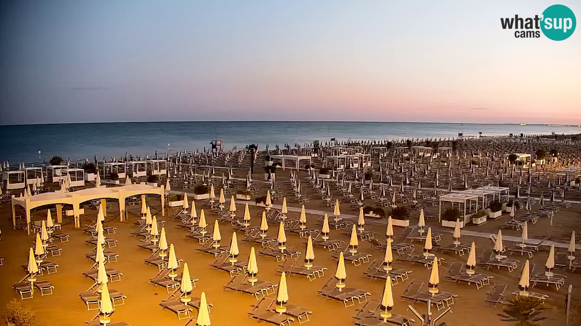 Playa Bibione Cámara en vivo | Italia
