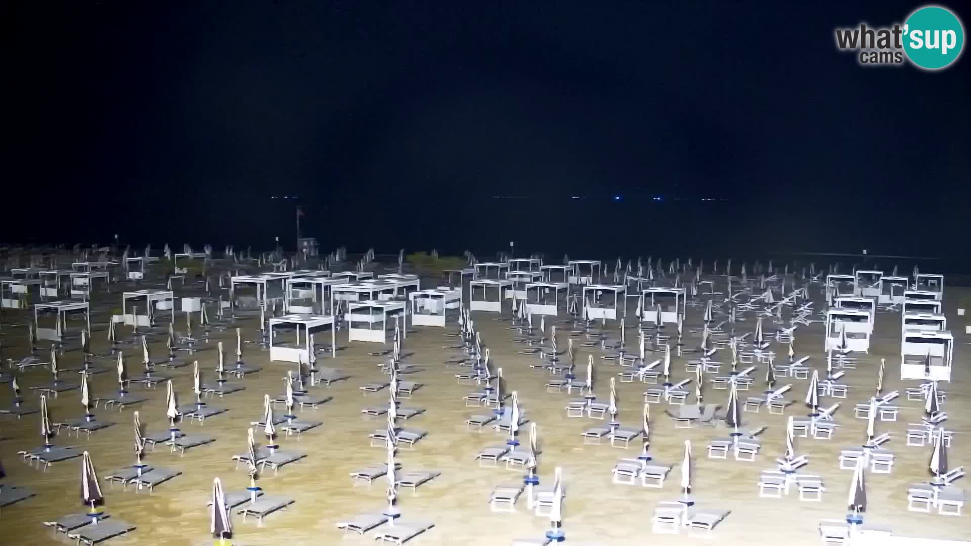 La plage de Bibione webcam en direct | Italien