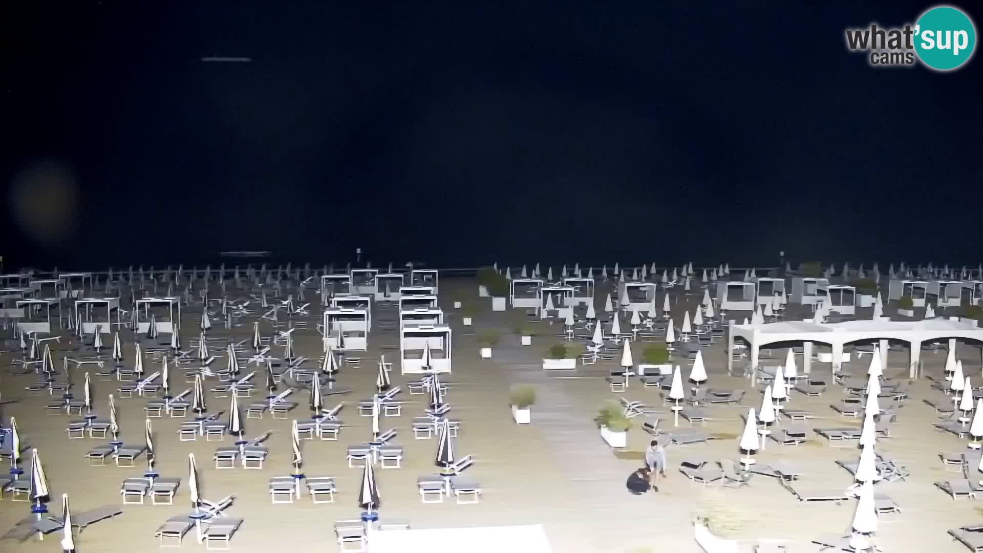 La plage de Bibione webcam en direct | Italien