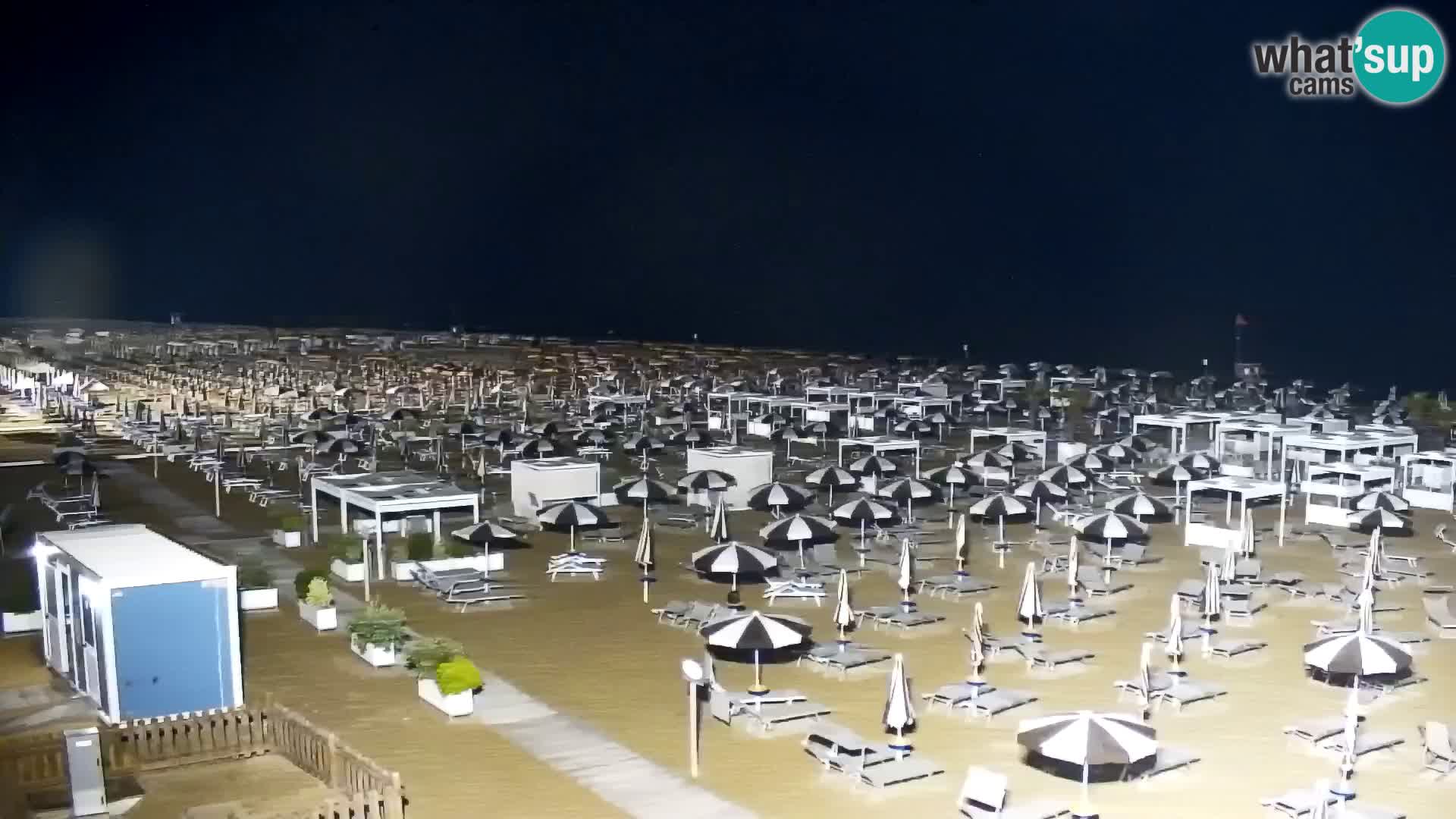 La plage de Bibione webcam en direct | Italien