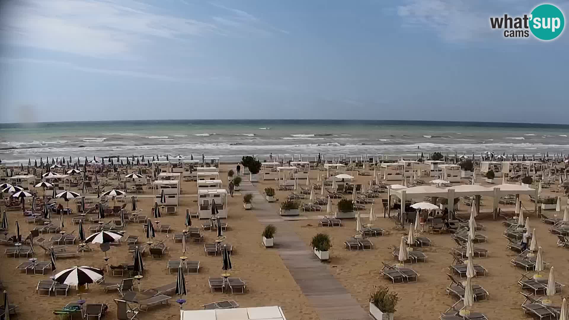 Kamera v živo plaža Bibione