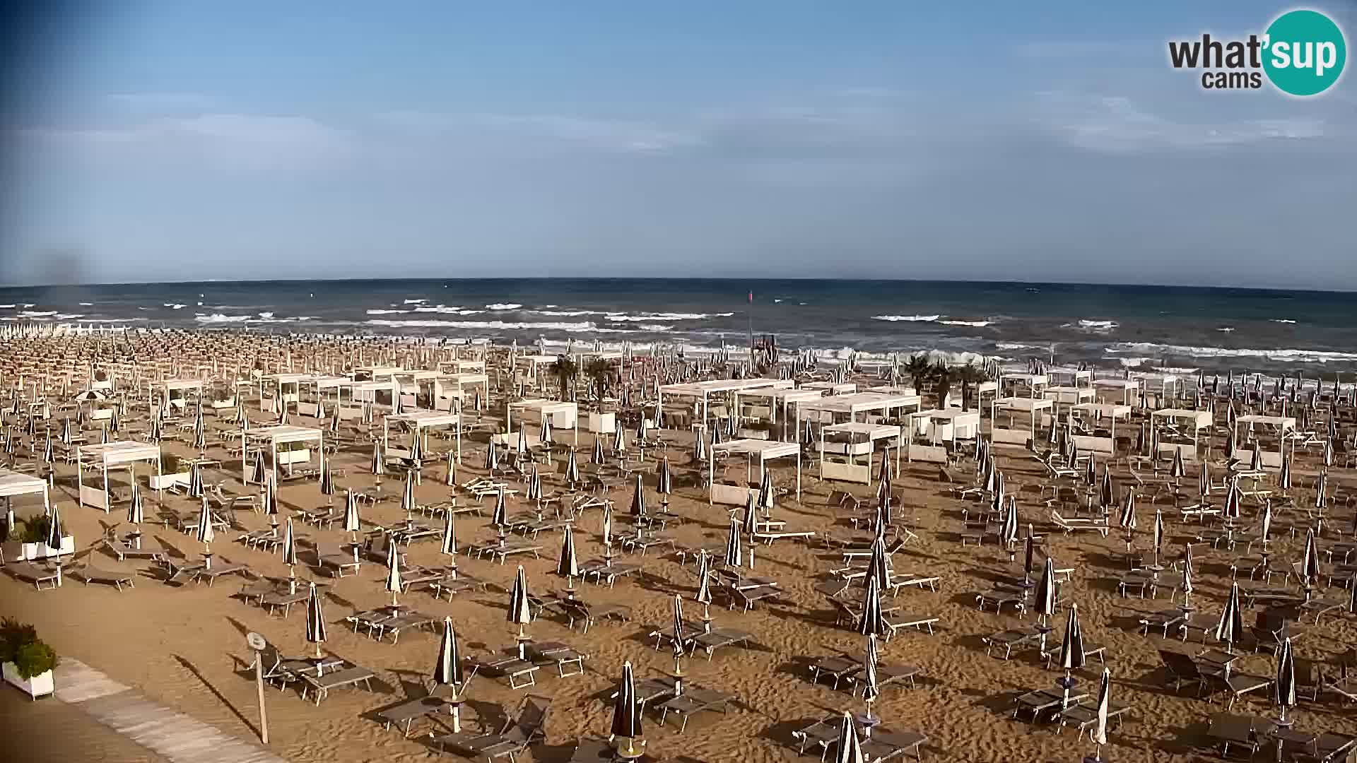 La plage de Bibione webcam en direct | Italien