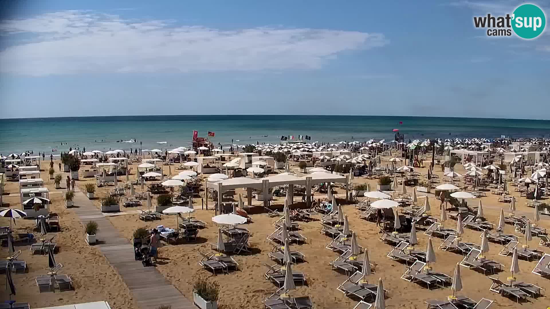 Kamera v živo plaža Bibione