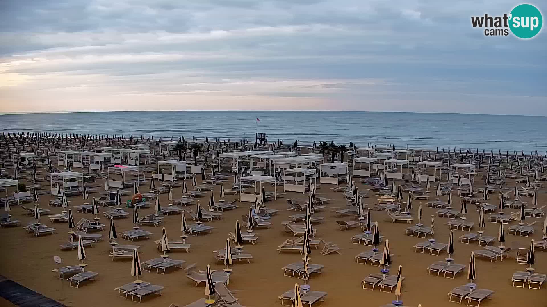 La plage de Bibione webcam en direct | Italien