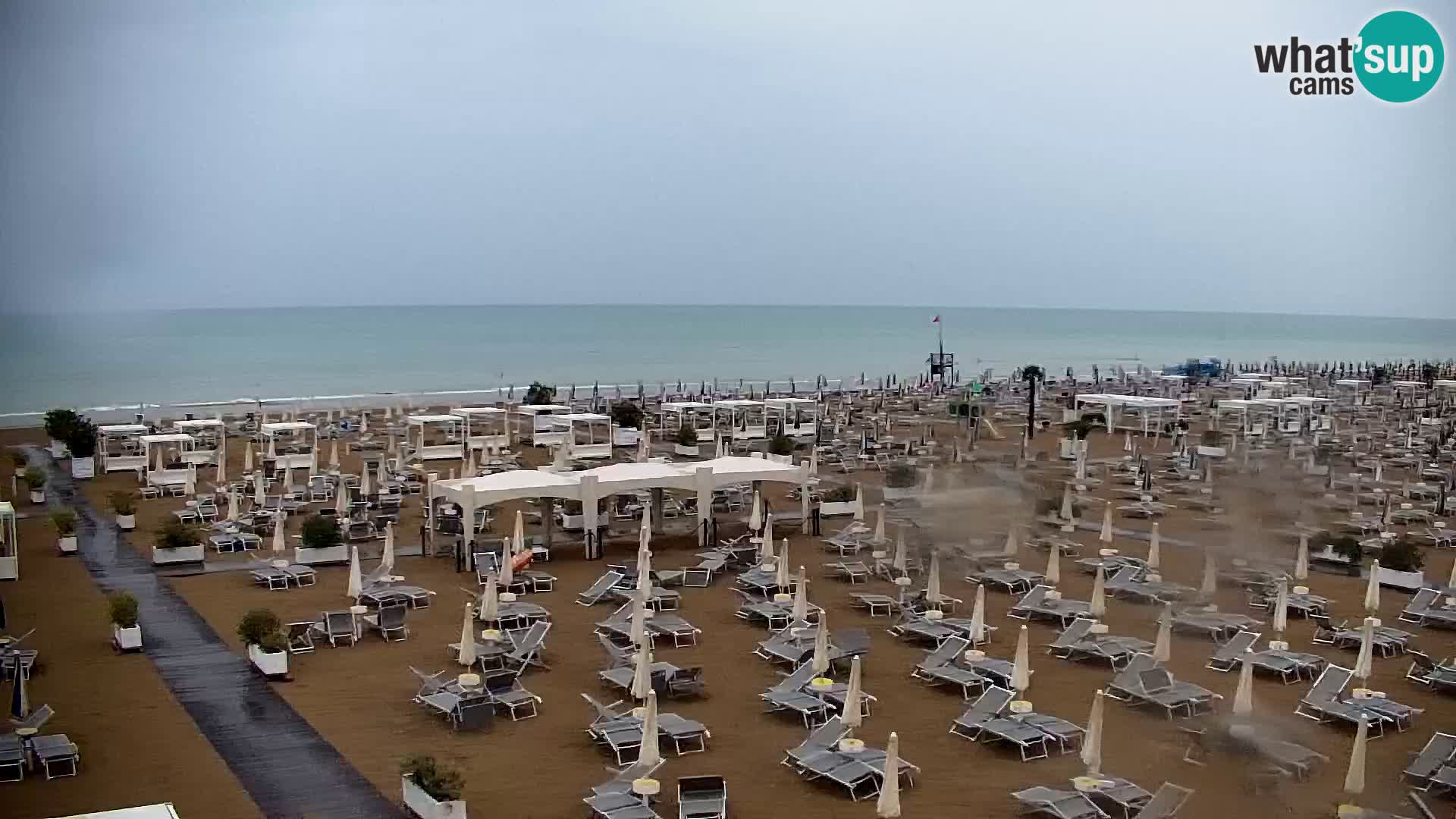 La plage de Bibione webcam en direct | Italien