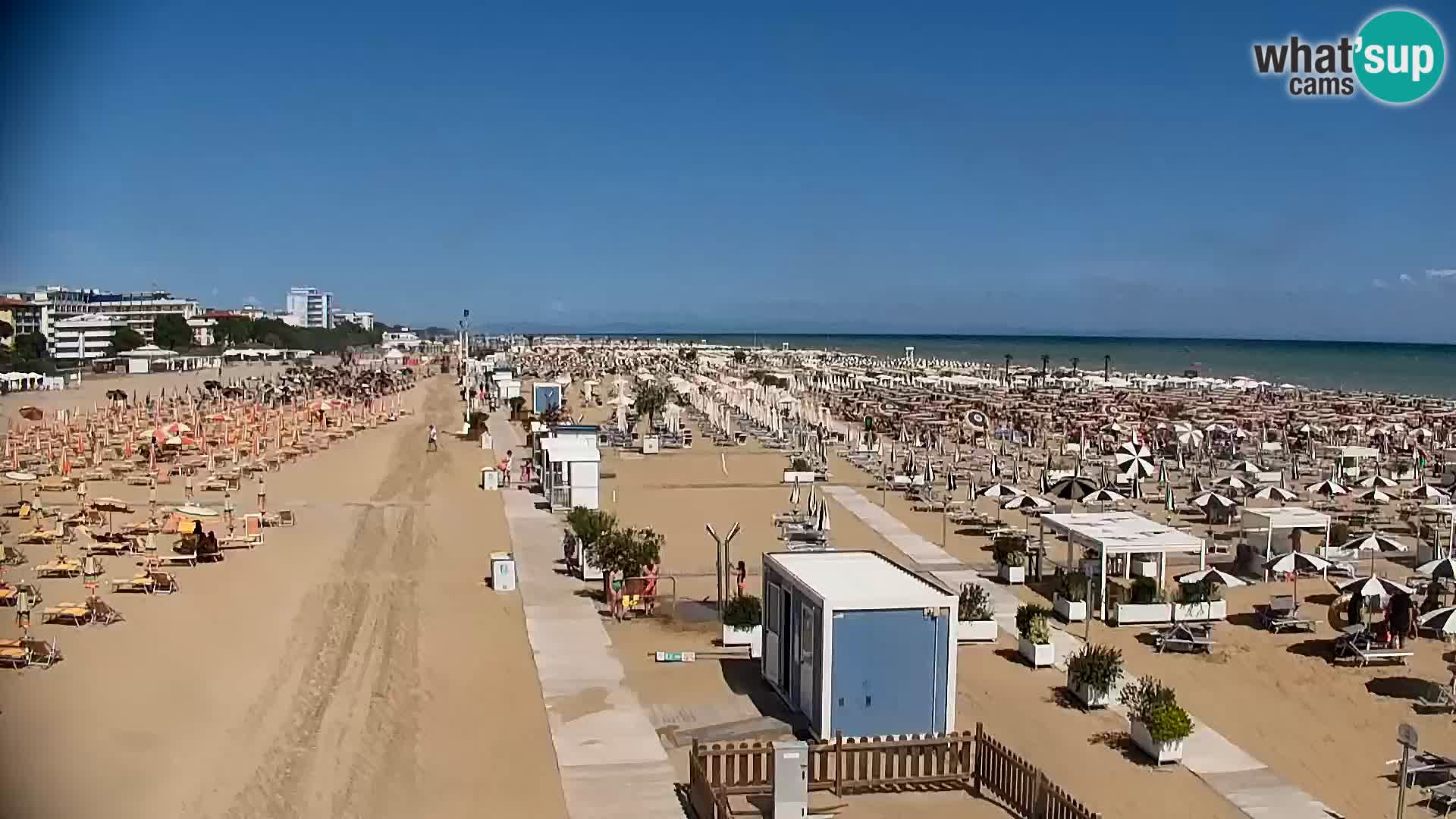 Kamera v živo plaža Bibione