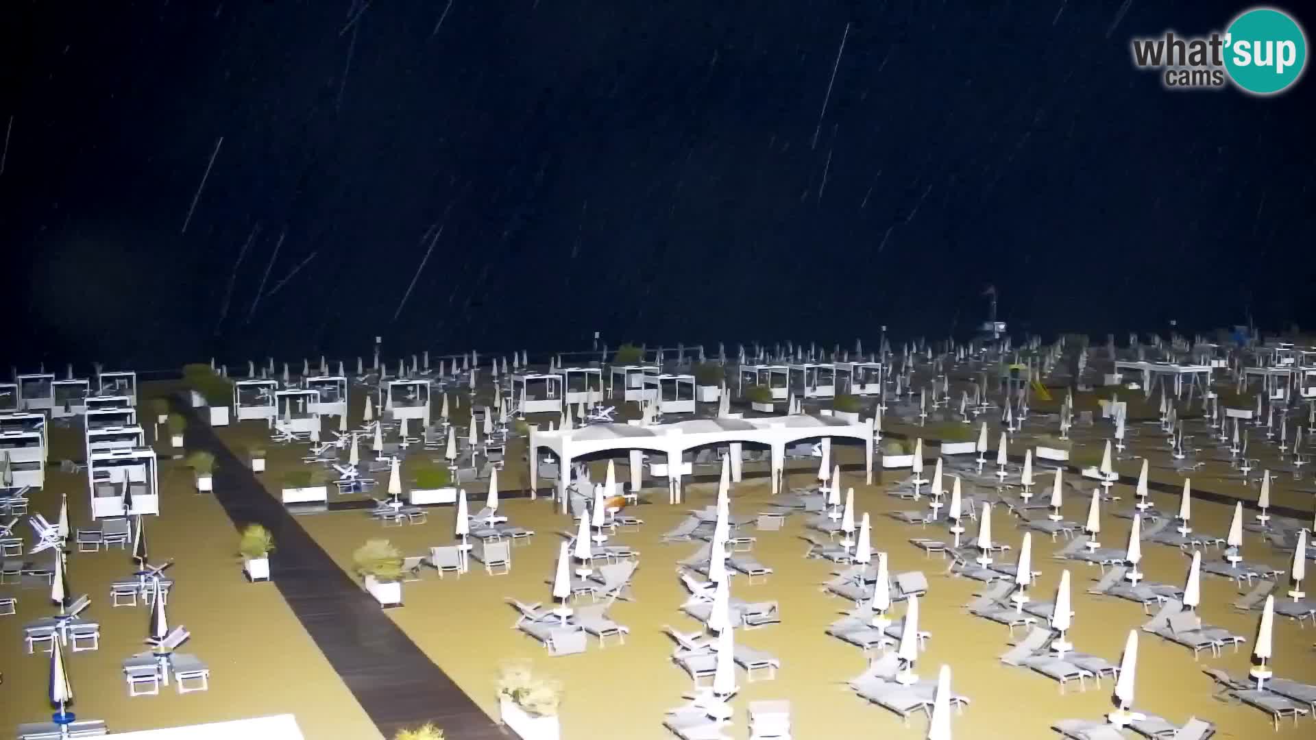 La plage de Bibione webcam en direct | Italien