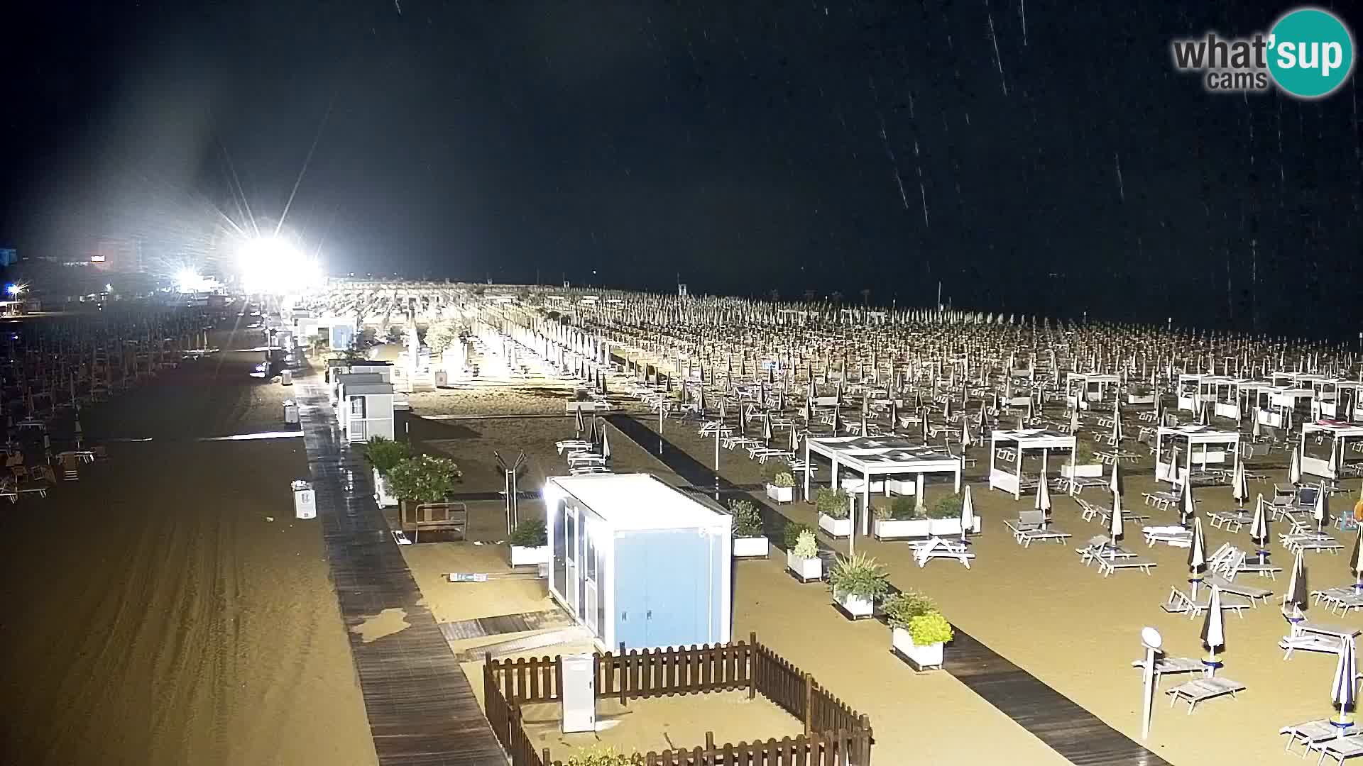 La plage de Bibione webcam en direct | Italien