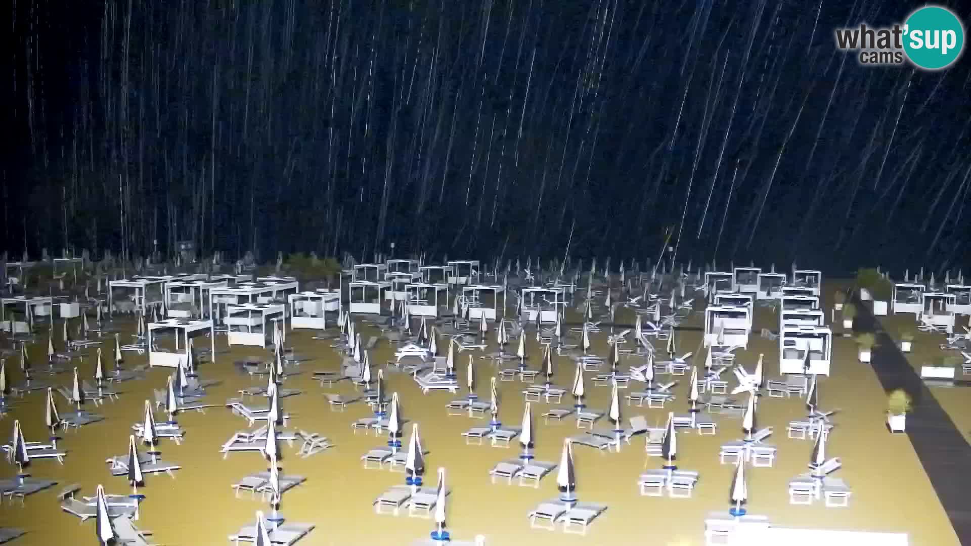 La plage de Bibione webcam en direct | Italien