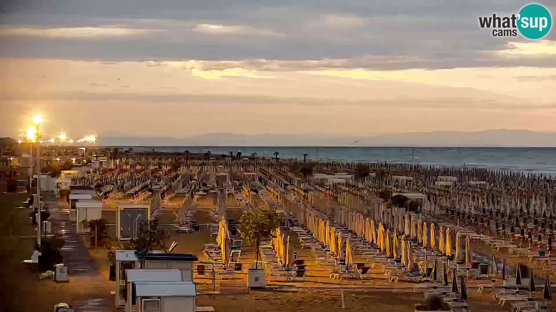 Kamera v živo plaža Bibione
