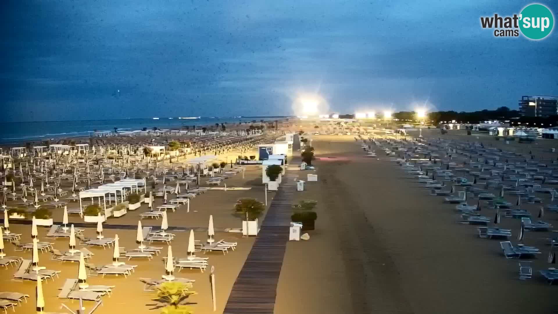 Kamera v živo plaža Bibione