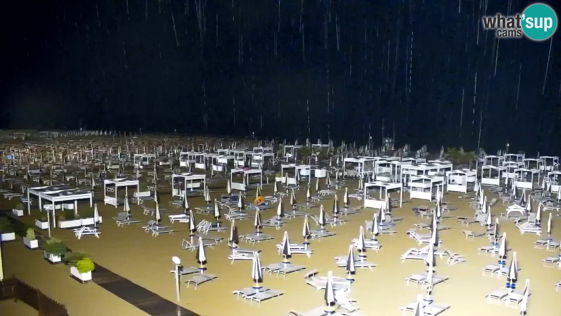La plage de Bibione webcam en direct | Italien