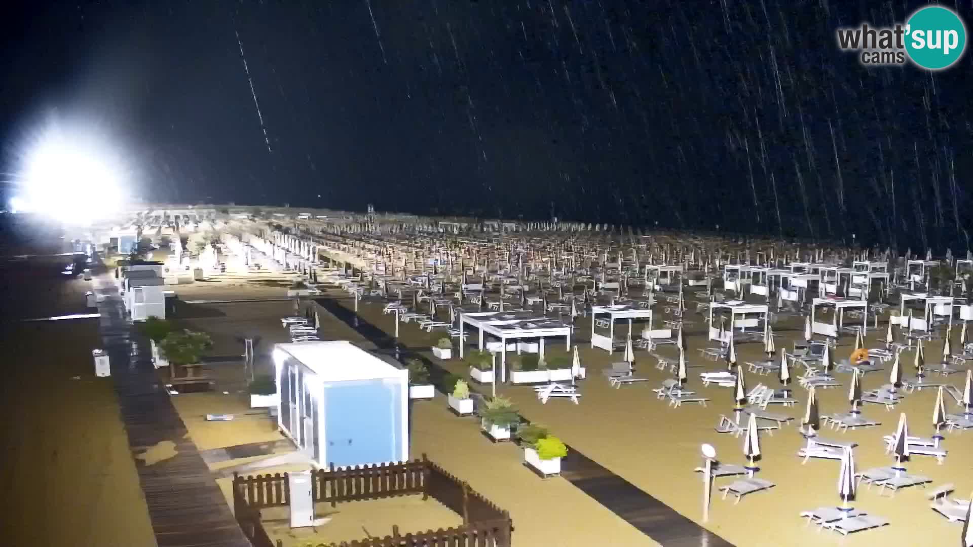 La plage de Bibione webcam en direct | Italien