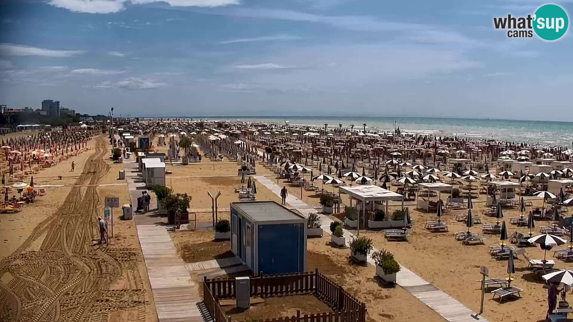 Playa Bibione Cámara en vivo | Italia