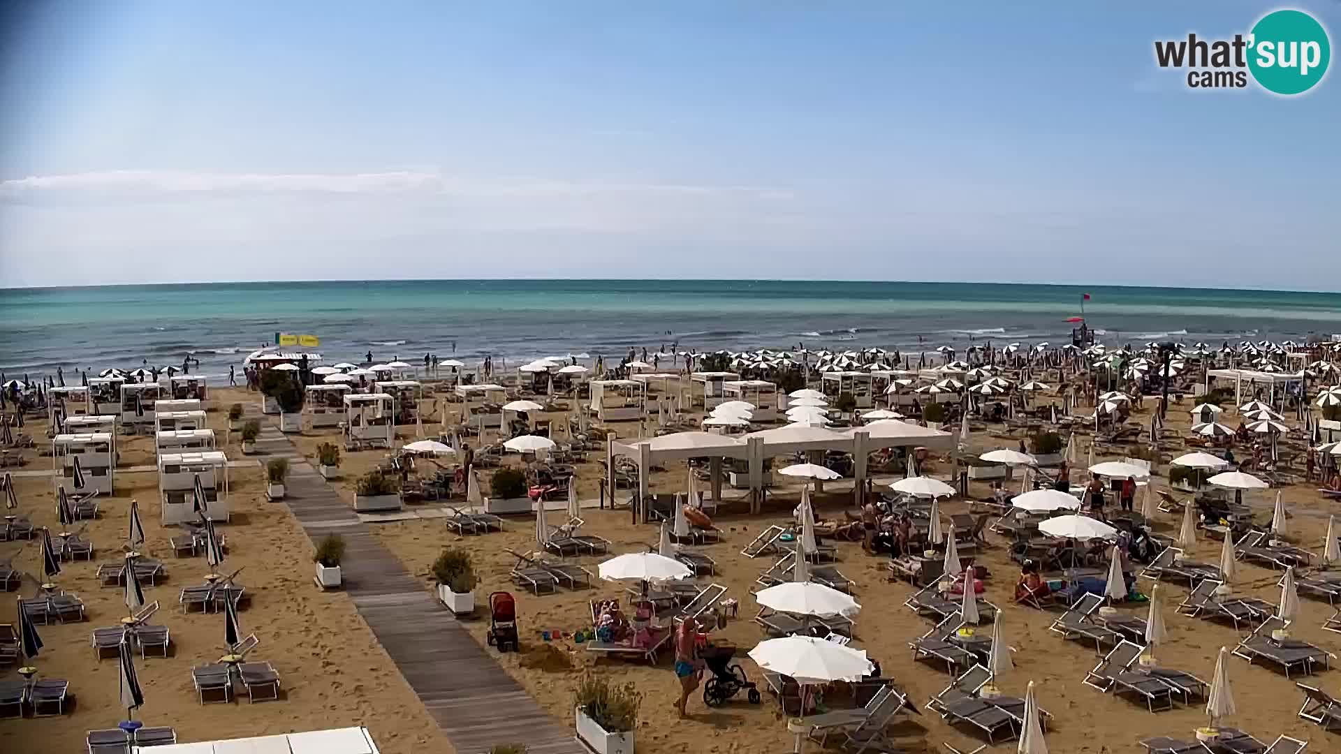 Kamera v živo plaža Bibione
