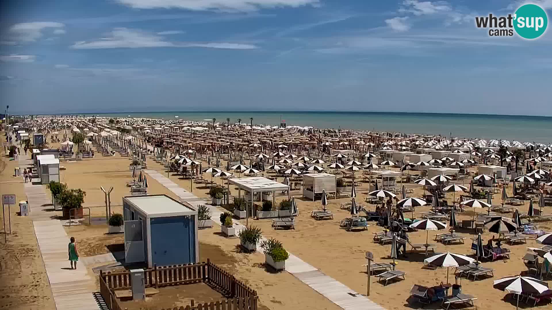 Kamera v živo plaža Bibione