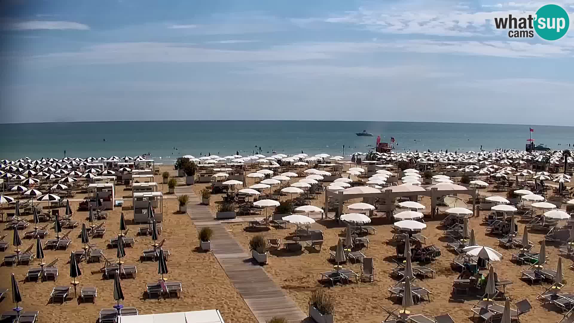 Playa Bibione Cámara en vivo | Italia