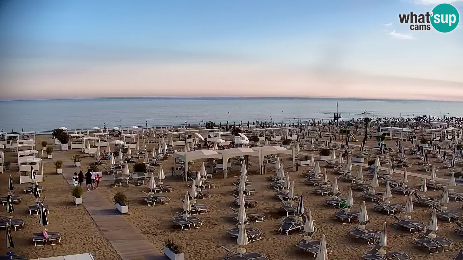 Kamera v živo plaža Bibione