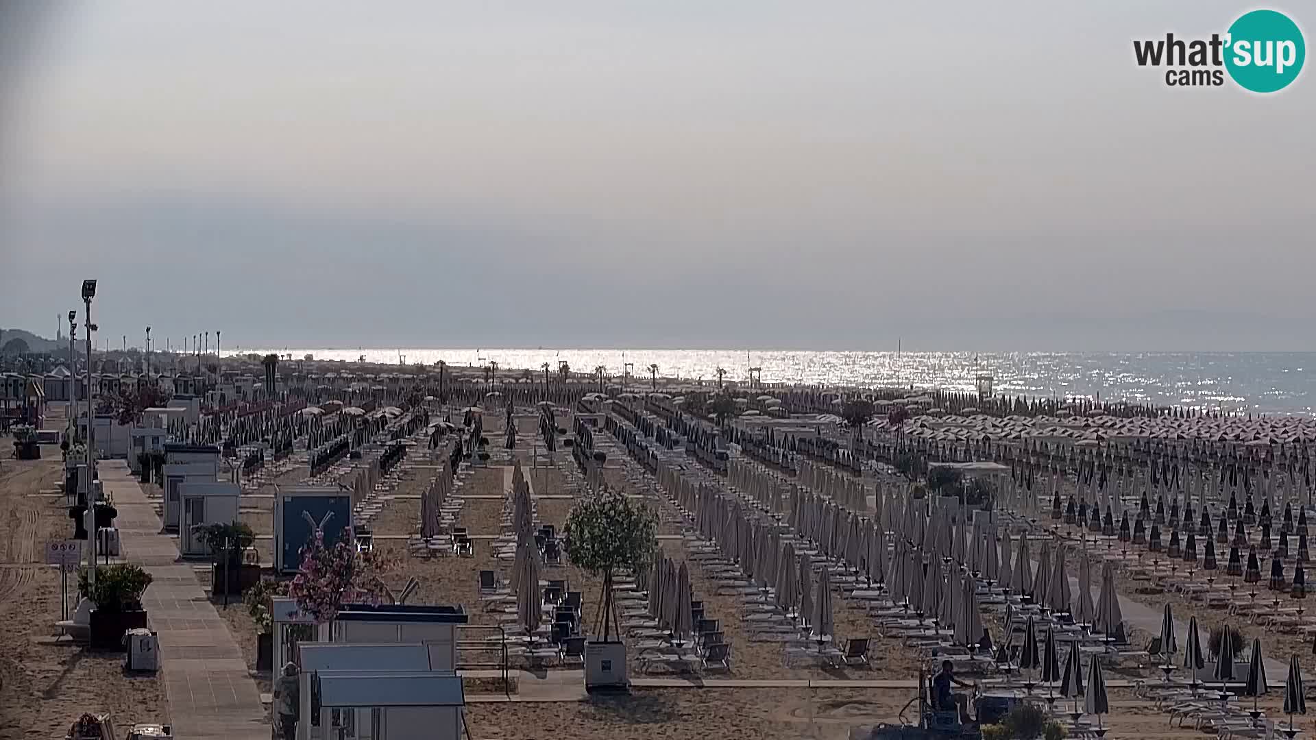 La plage de Bibione webcam en direct | Italien