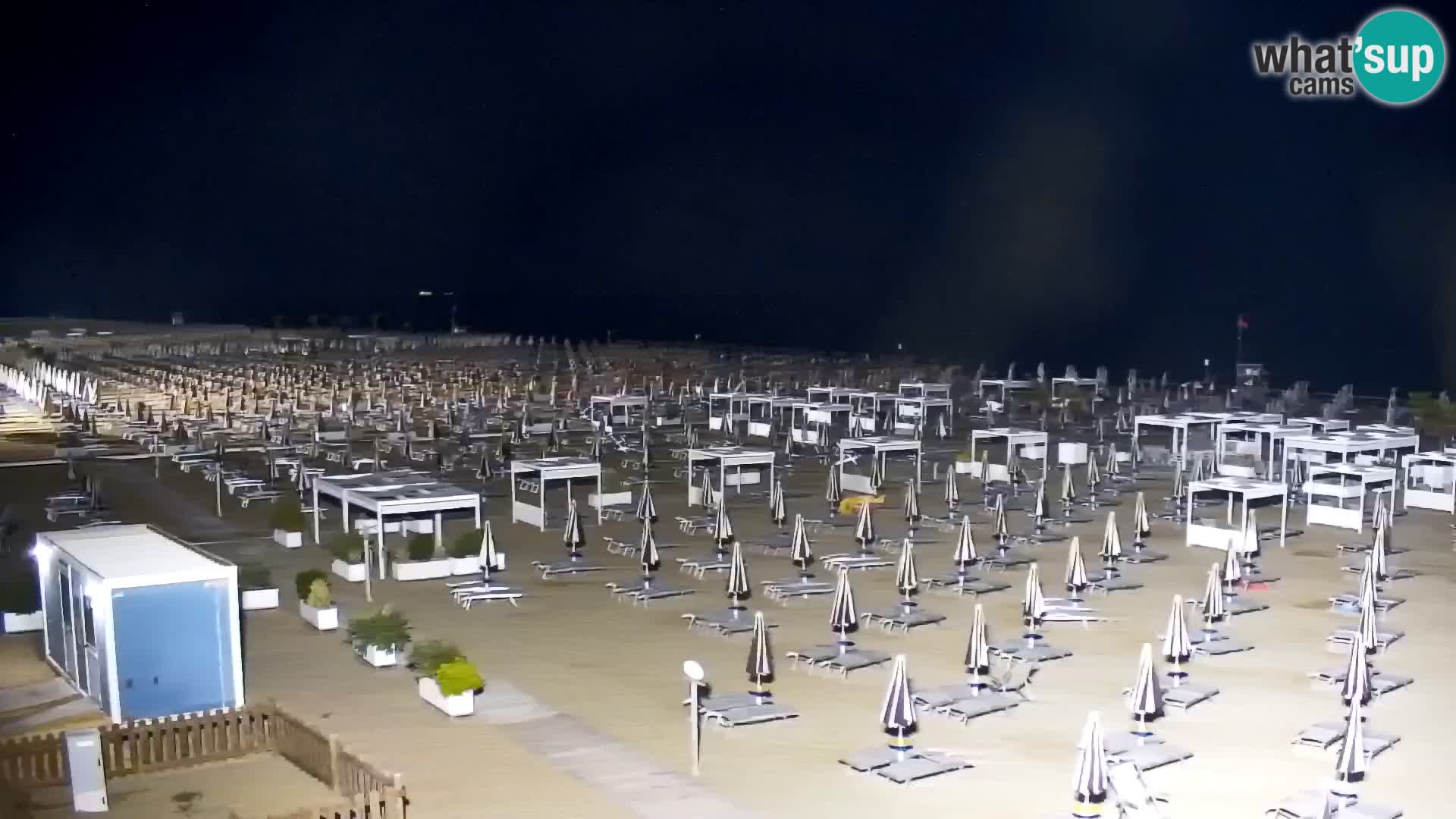La plage de Bibione webcam en direct | Italien