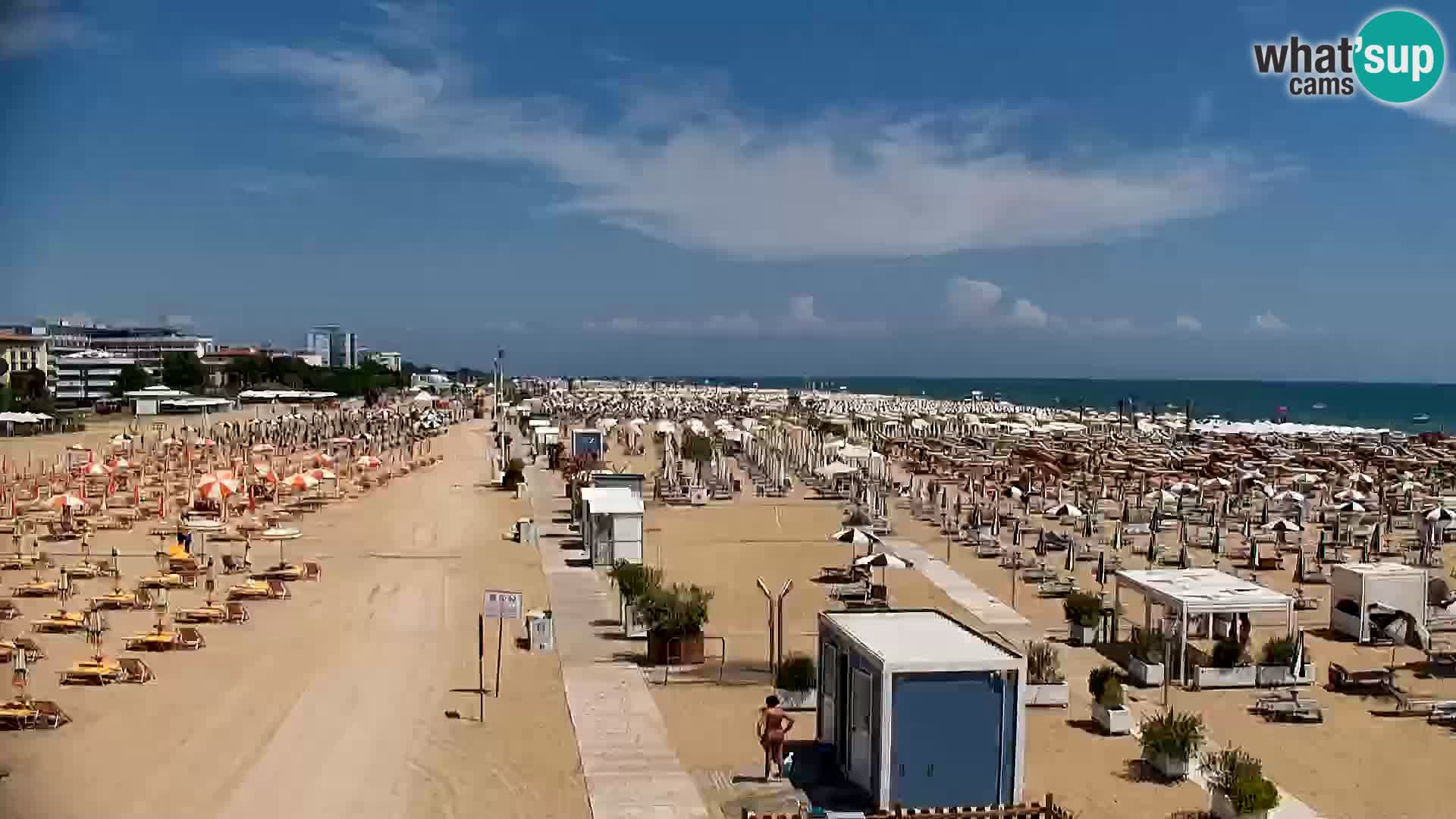 Kamera v živo plaža Bibione