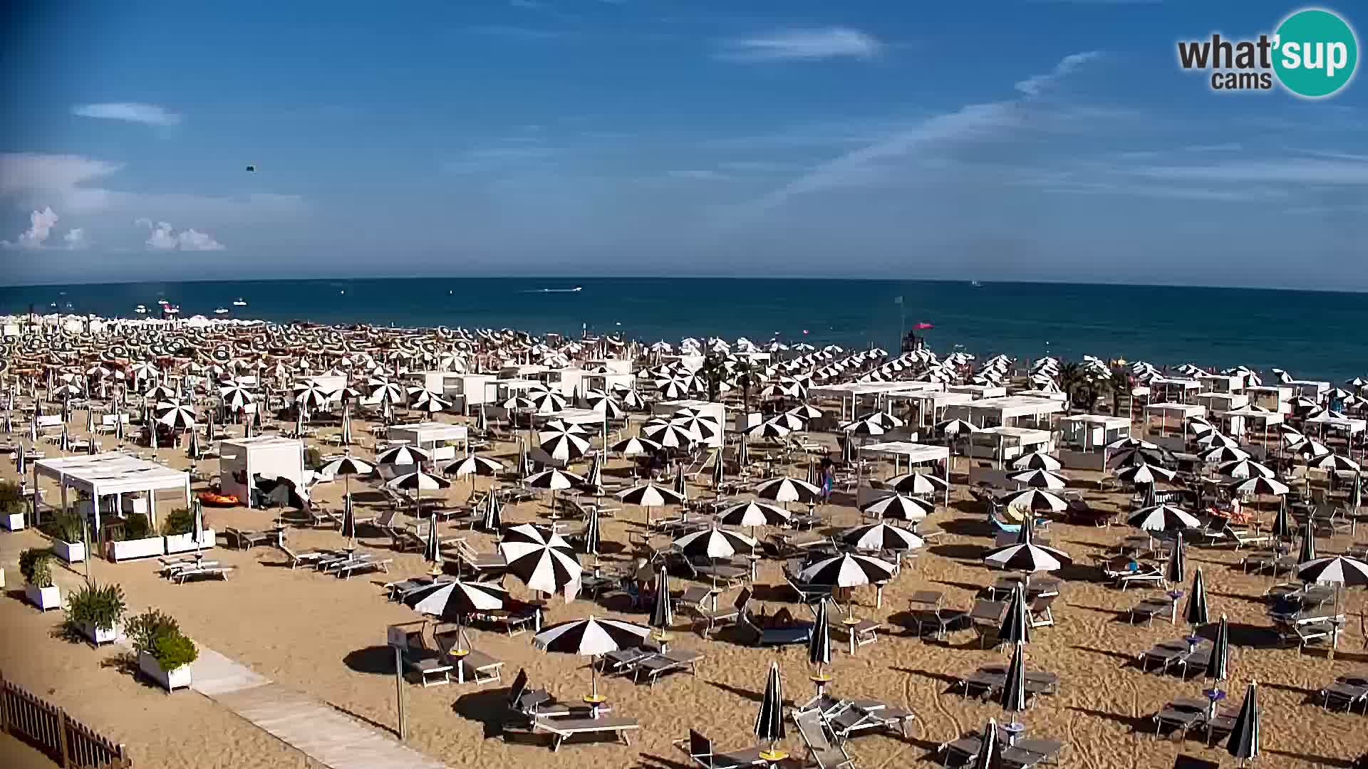 Kamera v živo plaža Bibione