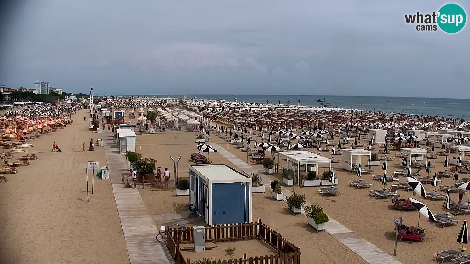 Kamera v živo plaža Bibione