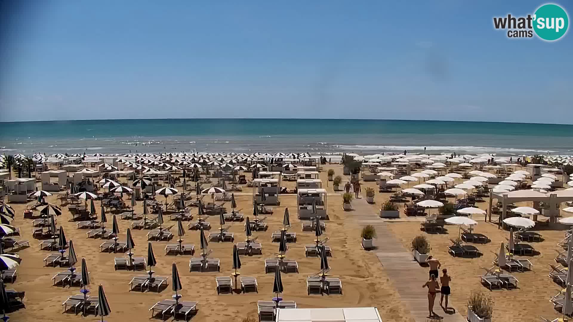 Kamera v živo plaža Bibione