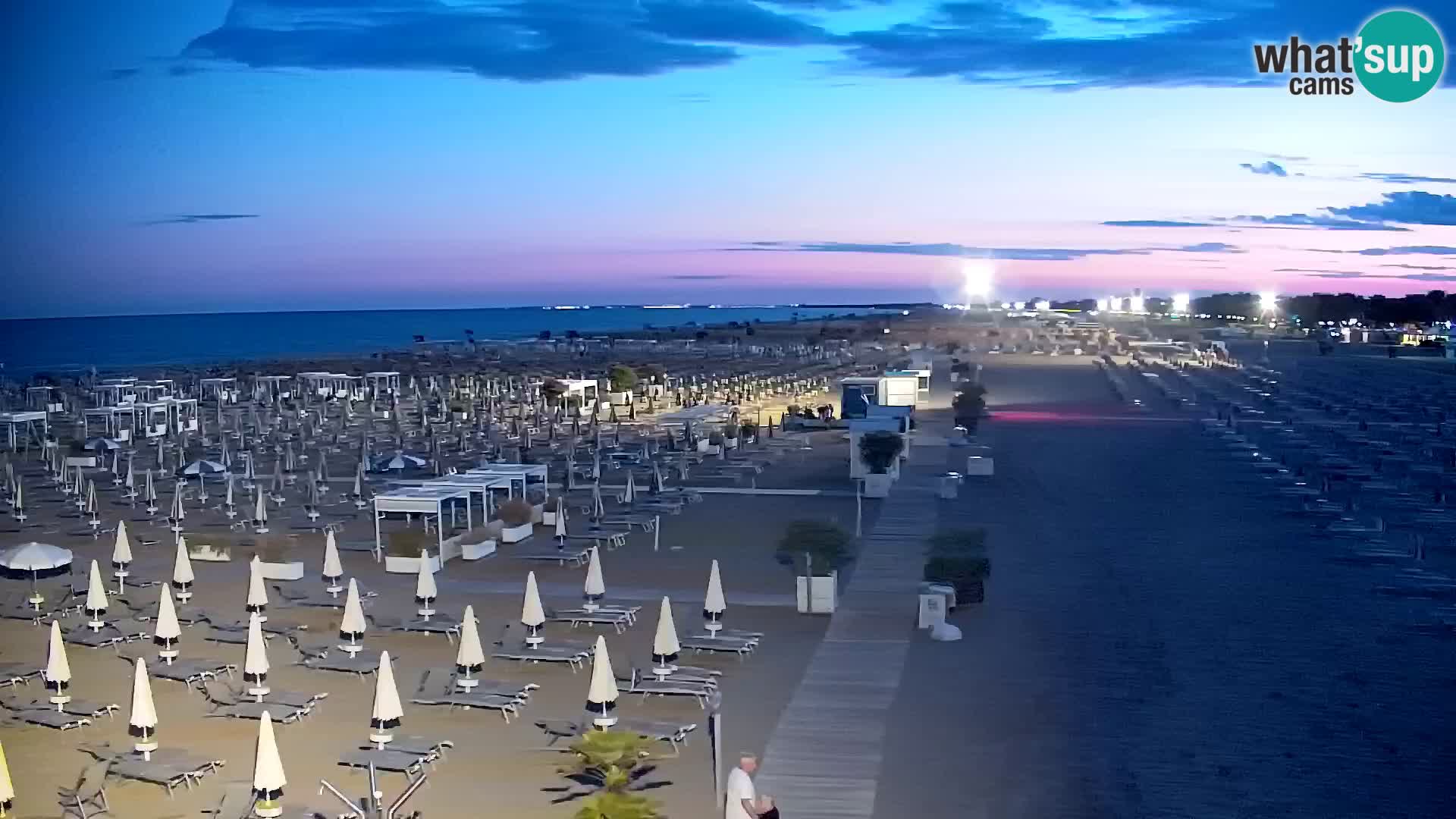 Kamera v živo plaža Bibione