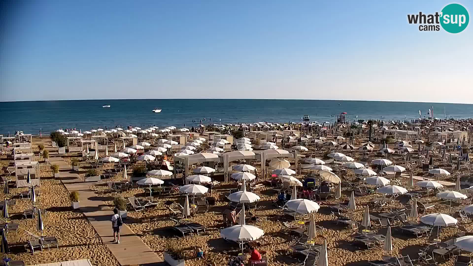 Kamera v živo plaža Bibione