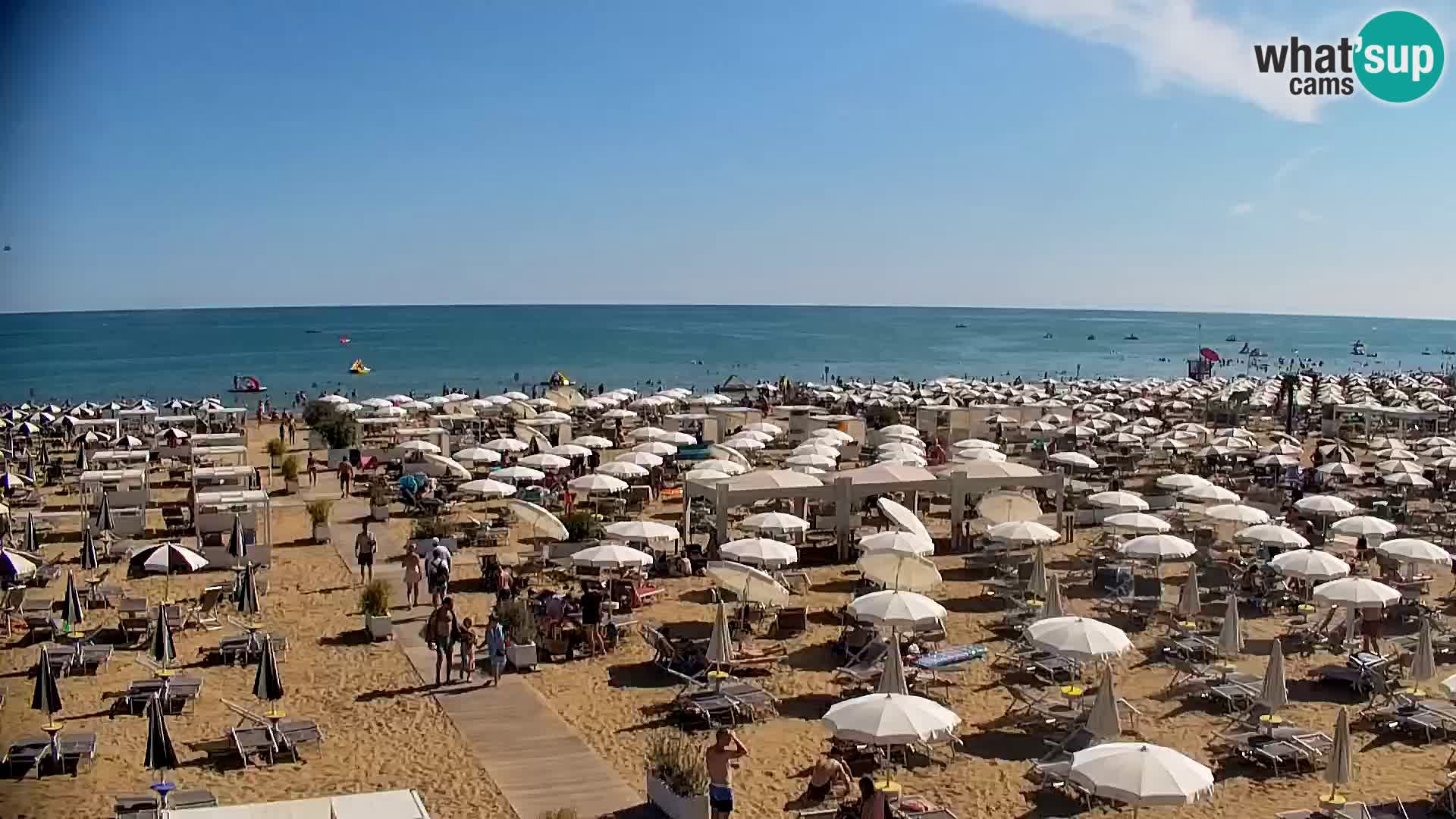 Kamera v živo plaža Bibione