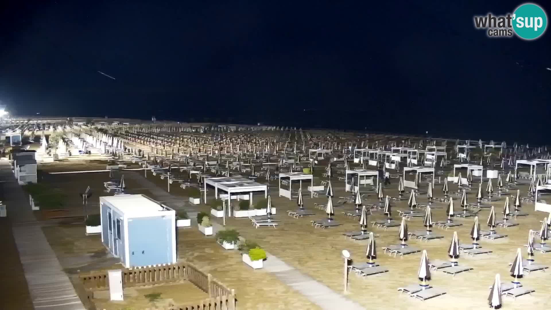 La plage de Bibione webcam en direct | Italien