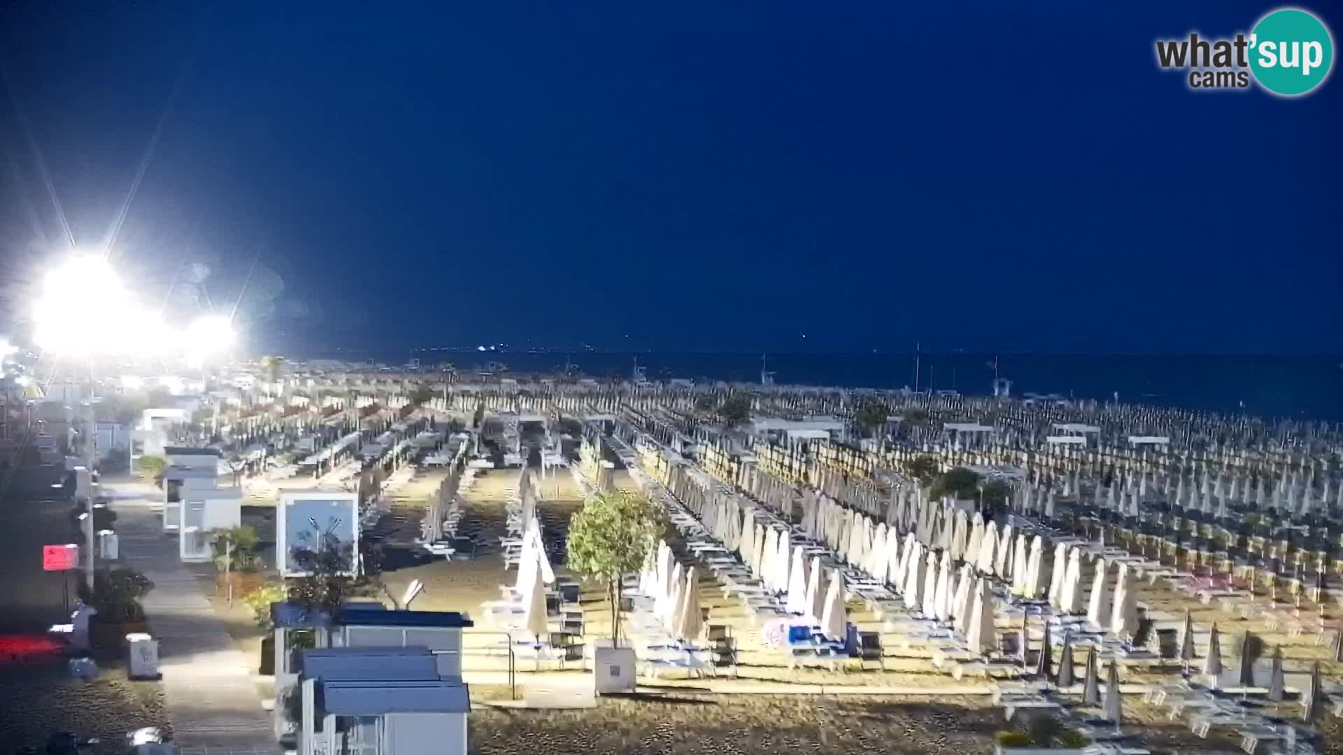 La plage de Bibione webcam en direct | Italien