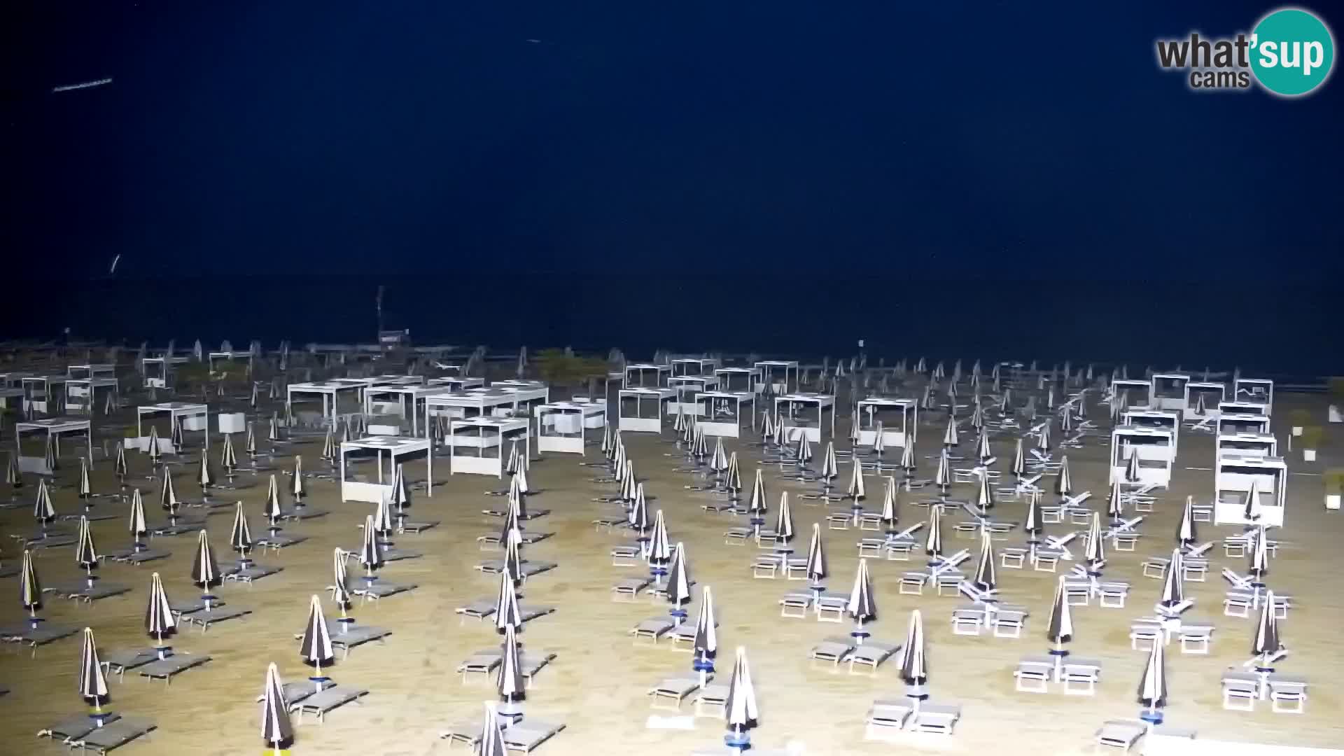 La plage de Bibione webcam en direct | Italien
