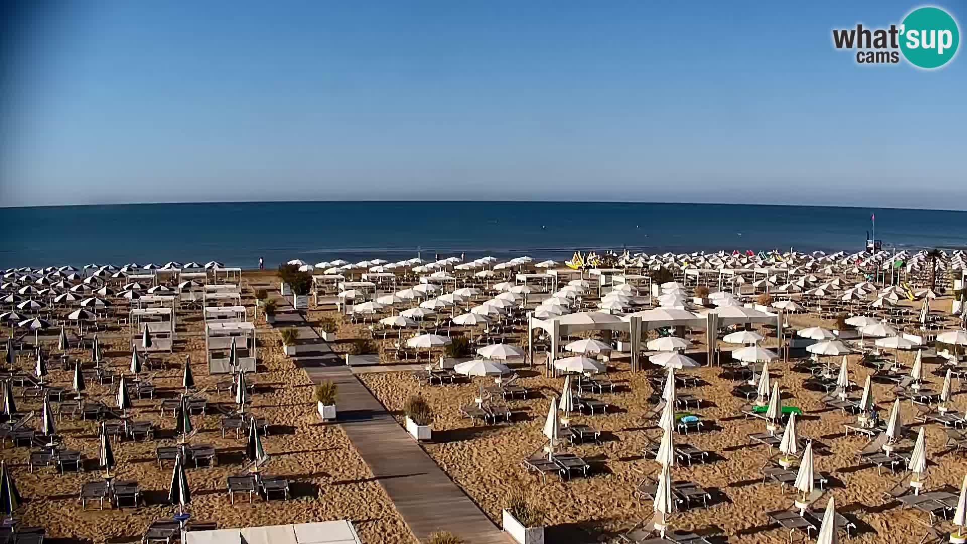 Kamera v živo plaža Bibione